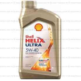 Масло Shell Helix Ultra, 5W-40, бутылка 1 л